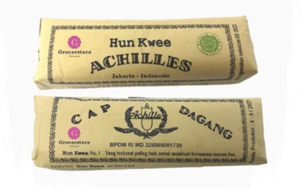 4 Tepung Hunkwe di Alfamart dan Indomaret Untuk Bahan Tambahan Kue 3 Tepung Hun Kwee Achilles Cap Dagang