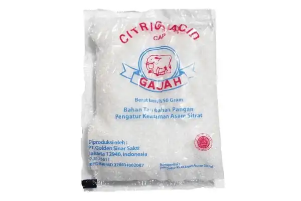3 Jagoan Sitrun Alfamart dan Indomaret: Andalan Dapur & Kebersihan Praktis 2 citric acid cap gajah
