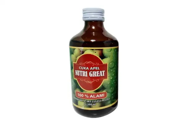 7 Cuka Apel di Alfamart dan Indomaret untuk Kesehatan dan Kecantikan 5 cuka apel nutri great