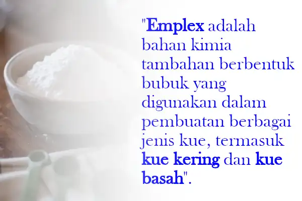 2 Emplex di Alfamart Untuk Kue Kering dan Gorengan 2 emplex adalah