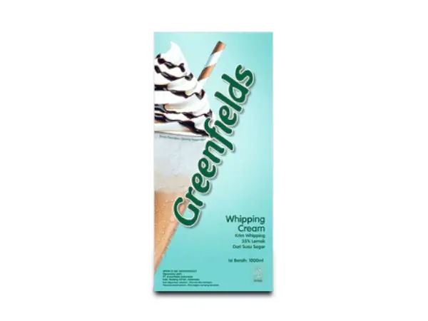 6 Whipped Cream di Alfamart Untuk Menghias Kue 3 Greenfields whipping cream