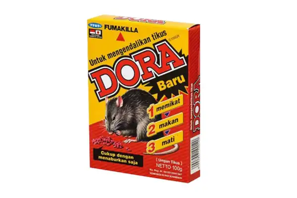 5 Merek Racun Tikus Terbaik di Alfamart, Indomaret dan Marketplace 1 racun tikus dora