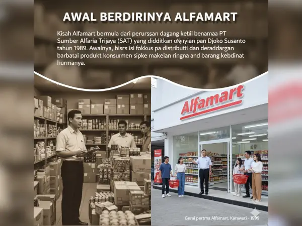 Sejarah Alfamart: Dari Warung Kecil Menjadi Minimarket Nasional 1 awal berdirinya Alfamart